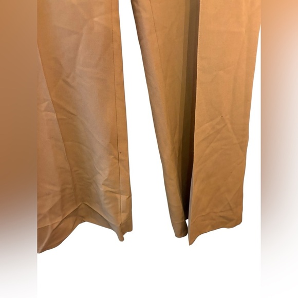 Zara Tan Straight Leg Pants - Picture 2 of 4